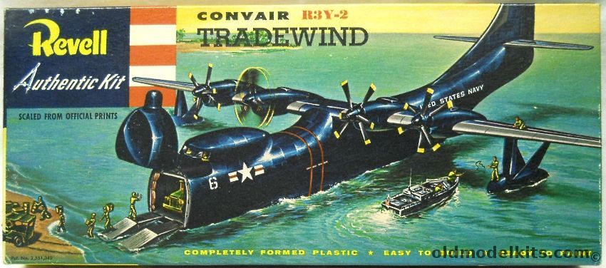 Revell 1/168 Convair R3Y-2 Tradewind  'S' Issue - (R3Y2), H238-98 plastic model kit